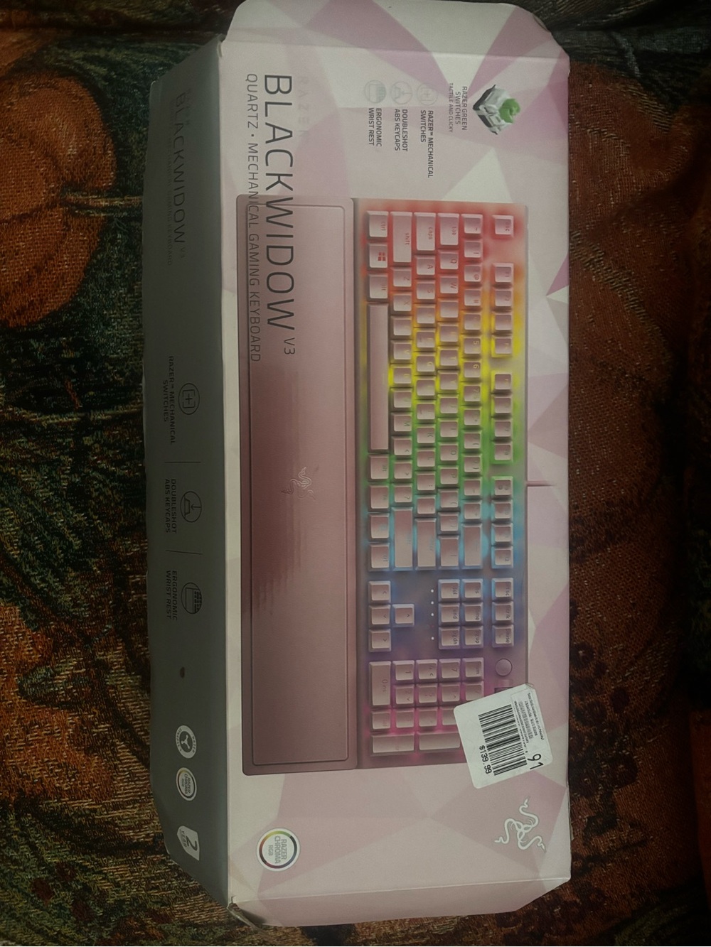 ✨ Razer BlackWidow Pink Mechanical Keyboard 💗🎮